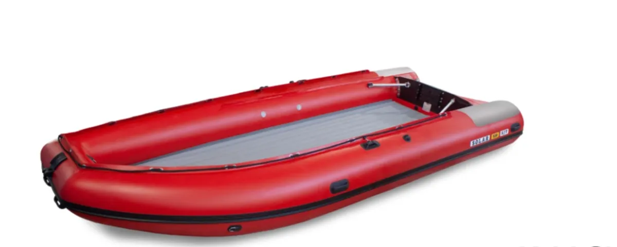 Лодка надувная моторная SOLAR-470 CARAVAN Jet tunnel
